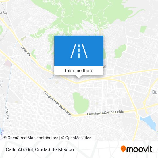 Calle Abedul map