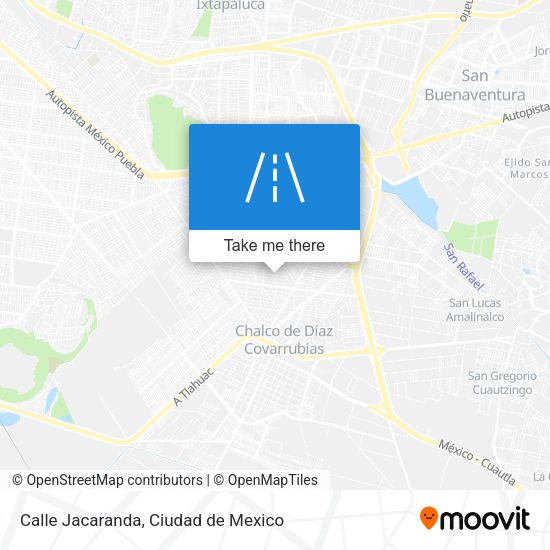 Mapa de Calle Jacaranda