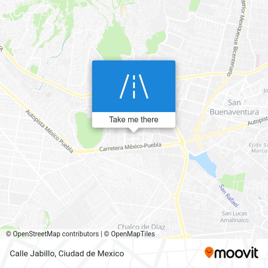 Calle Jabillo map