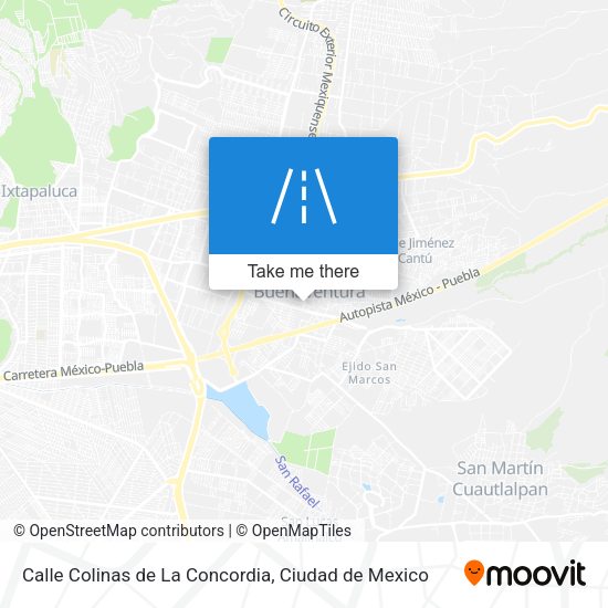 Calle Colinas de La Concordia map