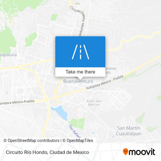 Mapa de Circuito Río Hondo