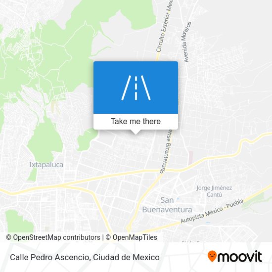 Calle Pedro Ascencio map