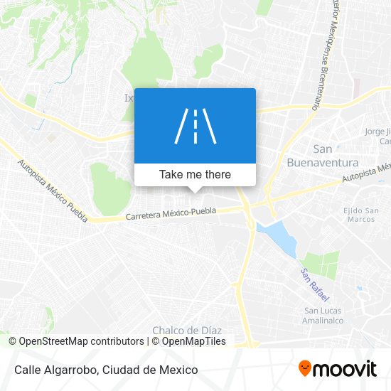 Calle Algarrobo map