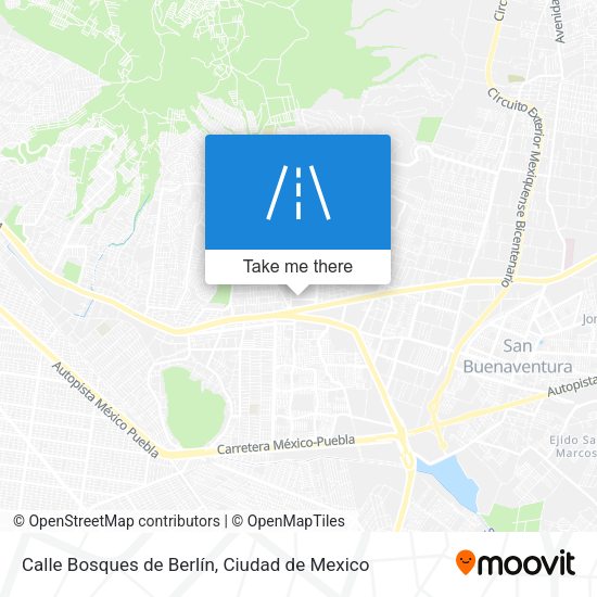 Calle Bosques de Berlín map