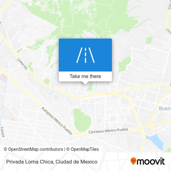 Privada Loma Chica map