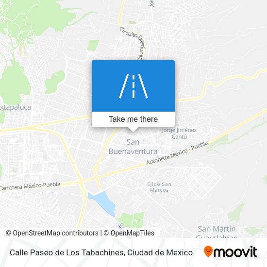 Calle Paseo de Los Tabachines map