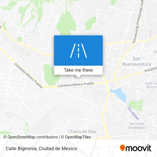 Calle Bignonia map