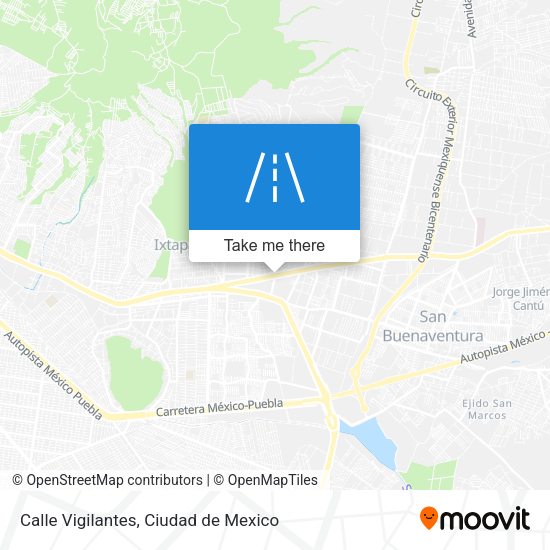 Calle Vigilantes map