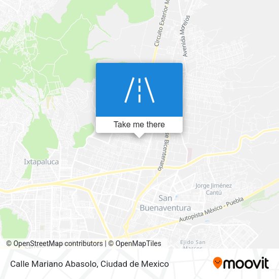 Calle Mariano Abasolo map