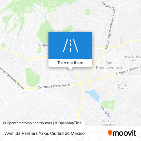 Avenida Palmera Yaka map