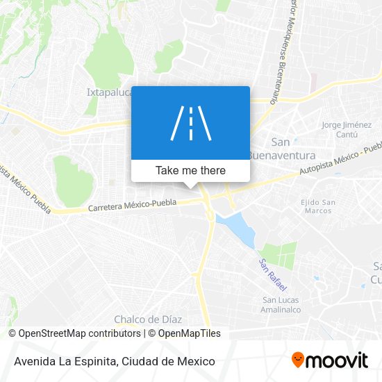 Avenida La Espinita map
