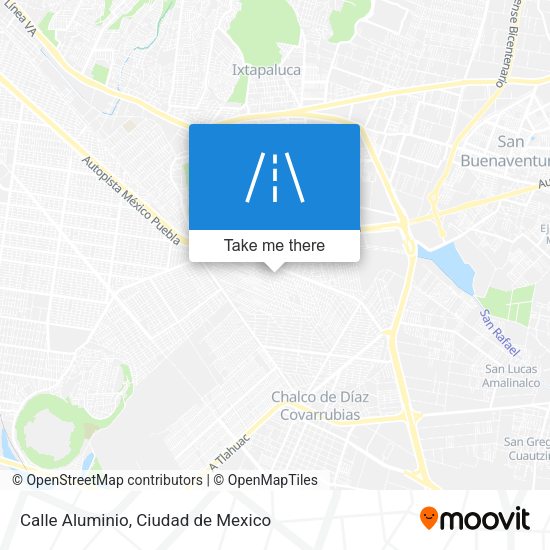 Calle Aluminio map