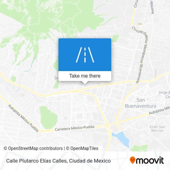 Mapa de Calle Plutarco Elías Calles