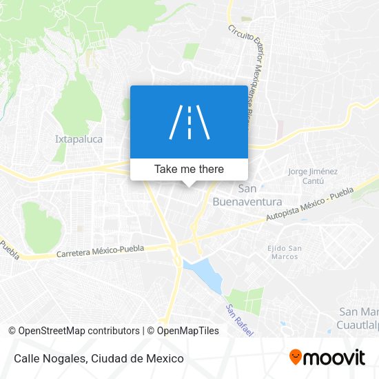 Mapa de Calle Nogales