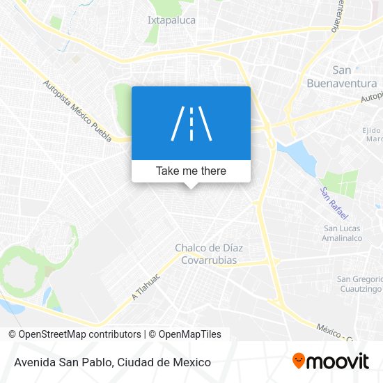 Avenida San Pablo map