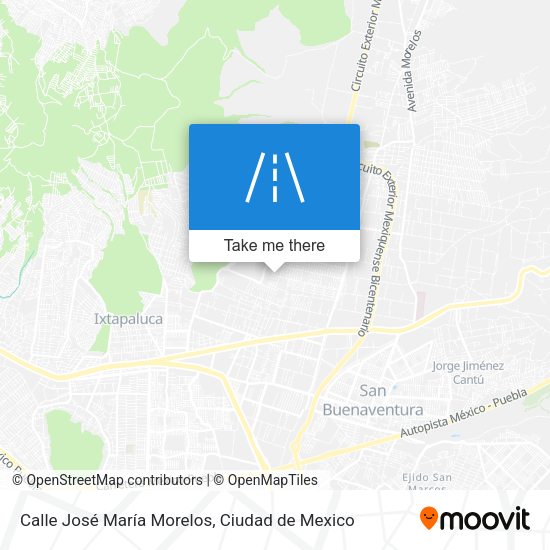 Calle José María Morelos map