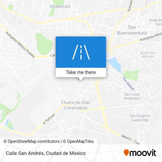 Mapa de Calle San Andrés