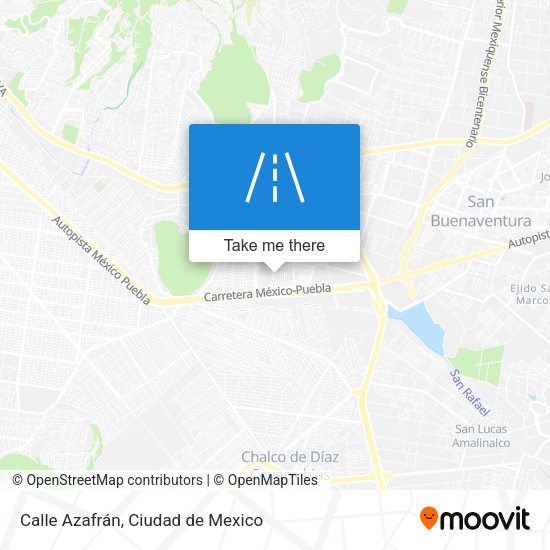 Calle Azafrán map