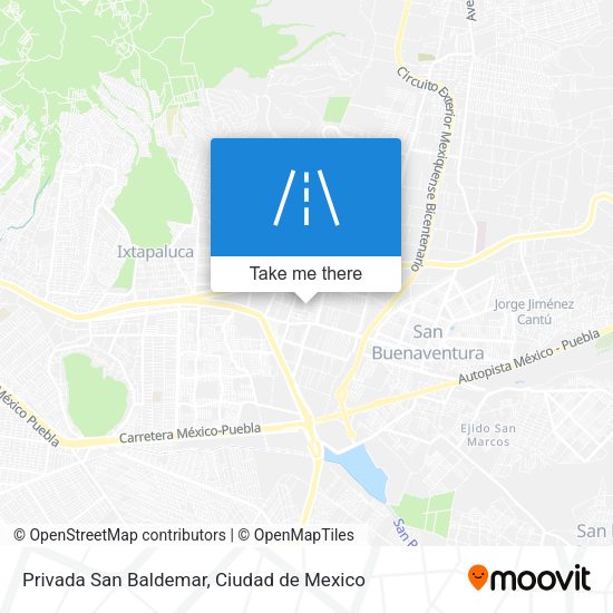 Mapa de Privada San Baldemar