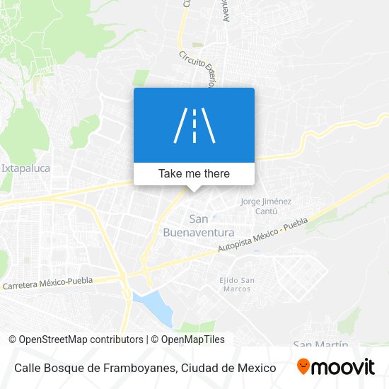 Calle Bosque de Framboyanes map