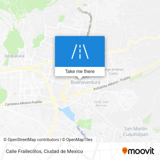 Calle Frailecillos map