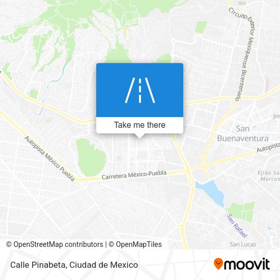 Mapa de Calle Pinabeta