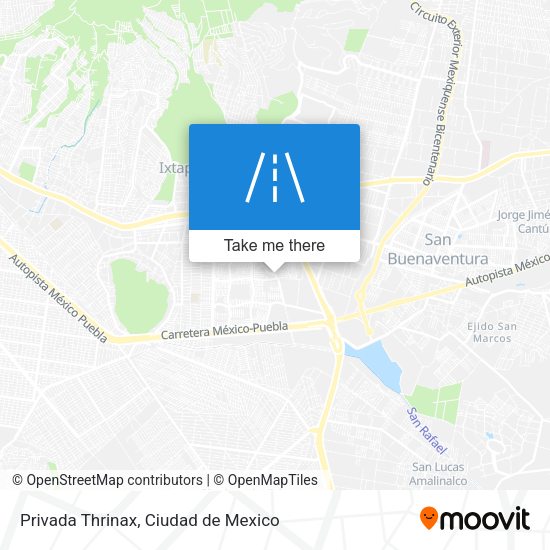 Mapa de Privada Thrinax