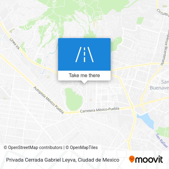 Privada Cerrada Gabriel Leyva map