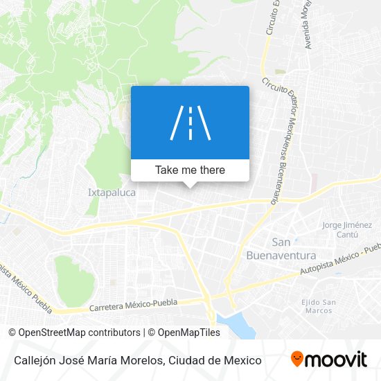 Callejón José María Morelos map