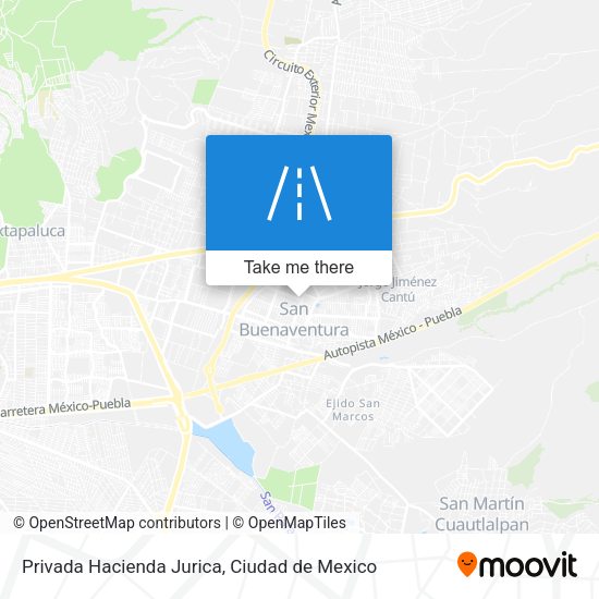 Mapa de Privada Hacienda Jurica