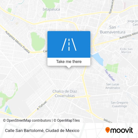 Mapa de Calle San Bartolomé
