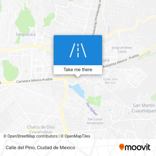 Mapa de Calle del Pino