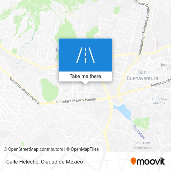 Mapa de Calle Helecho