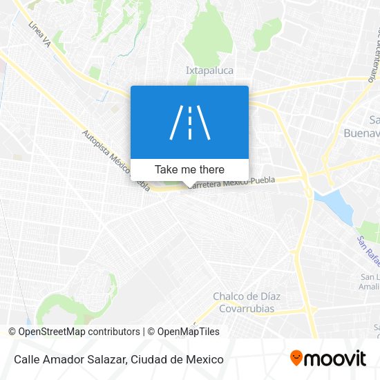 Mapa de Calle Amador Salazar