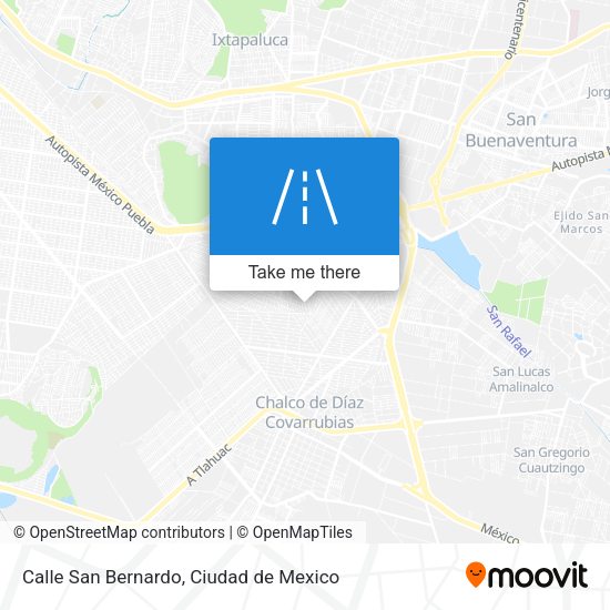 Calle San Bernardo map