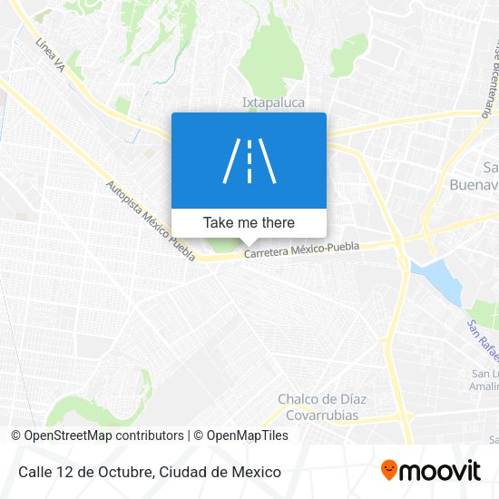 Calle 12 de Octubre map