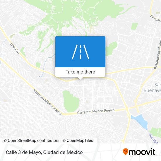 Mapa de Calle 3 de Mayo