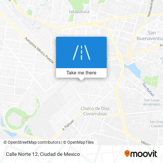 Calle Norte 12 map