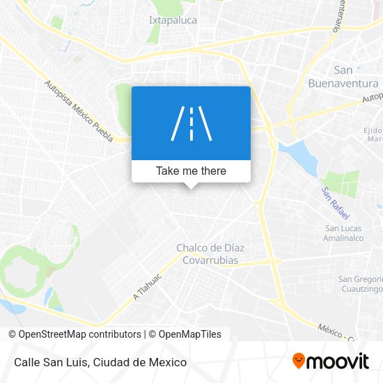 Mapa de Calle San Luis