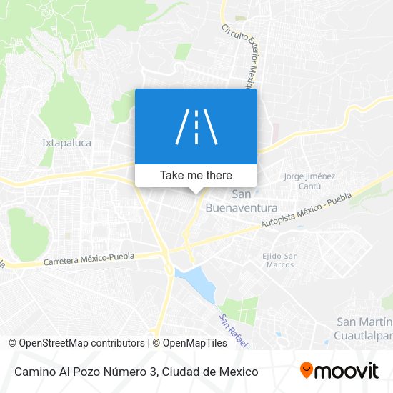 Mapa de Camino Al Pozo Número 3