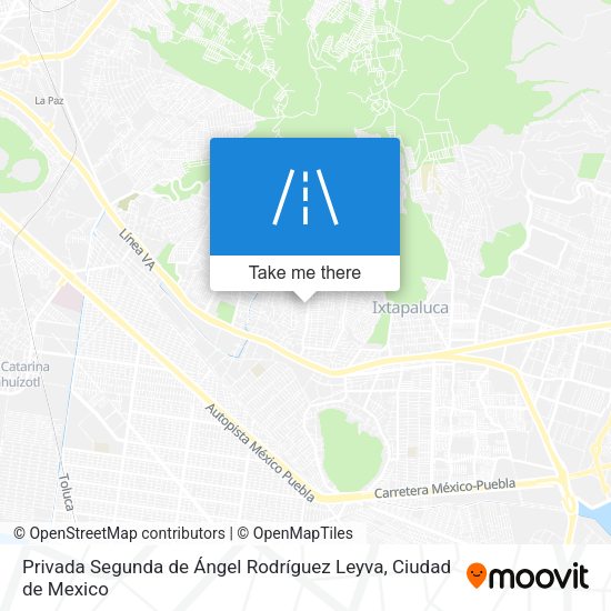 Privada Segunda de Ángel Rodríguez Leyva map