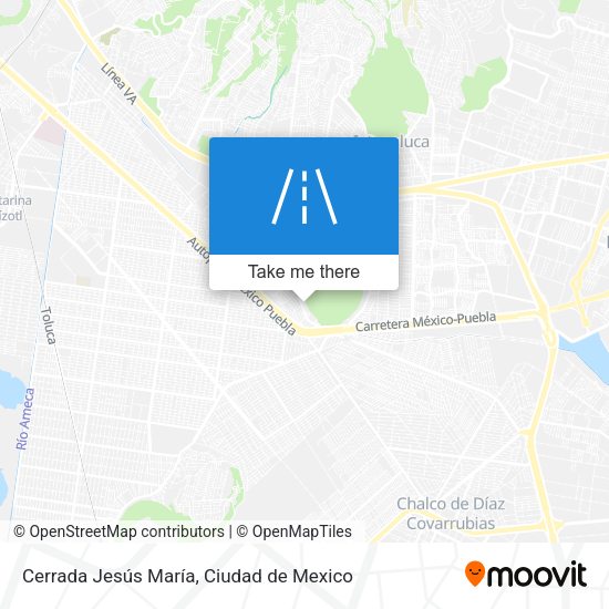 Mapa de Cerrada Jesús María