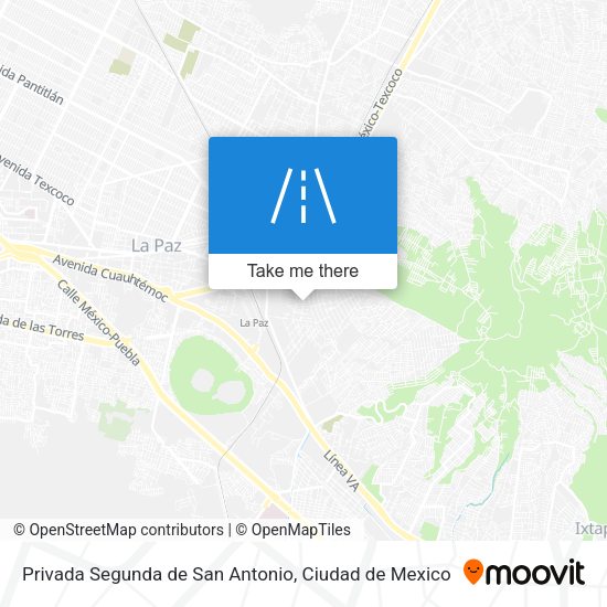 Privada Segunda de San Antonio map