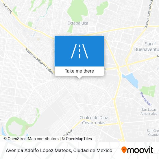 Avenida Adolfo López Mateos map