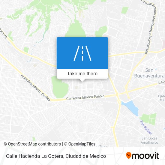Calle Hacienda La Gotera map