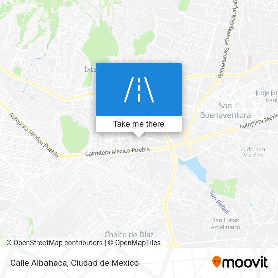 Calle Albahaca map