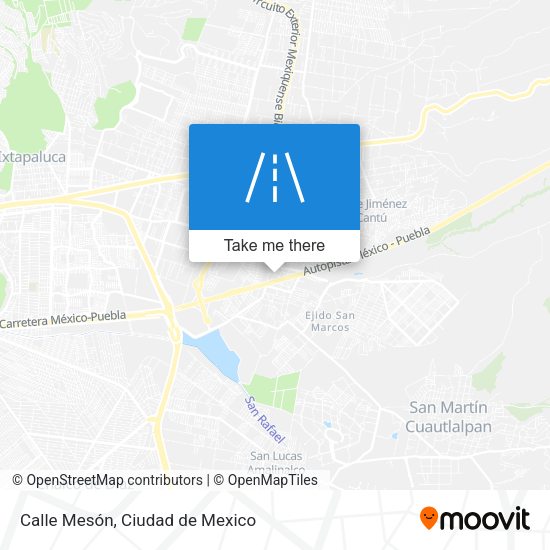Calle Mesón map