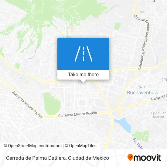 Cerrada de Palma Datilera map