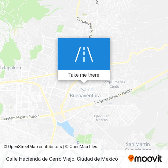 Calle Hacienda de Cerro Viejo map