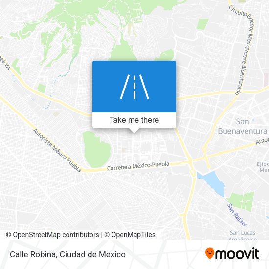 Calle Robina map